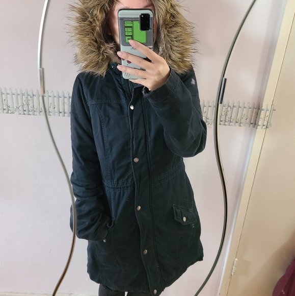 Hollister parka jacket - Picture 3 of 12